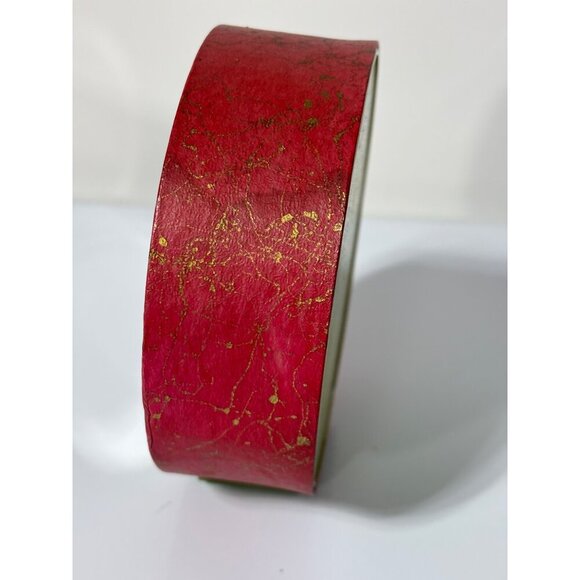 Vtg Japanese Round‎ Diorama Box Kokeshi Figures Mirror Wooden - Picture 6 of 9